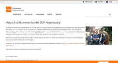 Desktop Screenshot of oedp-regensburg.de